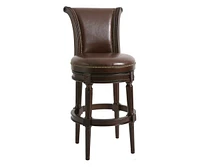 Solid Wood Swivel Bar Height Chair for Kitchen or Home Bar