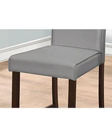 2-Piece Solid Wood Counter Height Bar Stool Set – Stylish & Comfortable Seating