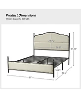 Ofelia 61" Bed-Queen