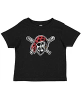 Soft As A Grape Toddler 2-Pack Black/Heather Gray Pittsburgh Pirates Cooperstown Collection T-Shirt Set