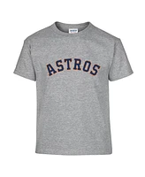 Soft As A Grape Big Boys and Girls 2-Pack Navy/Gray Houston Astros T-Shirt Set