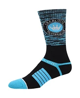 Strideline Men's Charlotte Fc Premium 3-Pack Knit Crew Socks Set