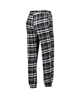 Concepts Sport Women's Black Austin Fc Mainstay Flannel Sleep Pants