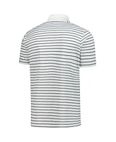 Nike Men's White 2025 The Players Victory Stripe Performance Polo Shirt
