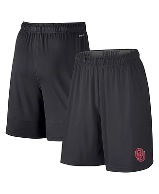 Nike Big Boys and Girls Anthracite Oklahoma Sooners Fly Performance Shorts