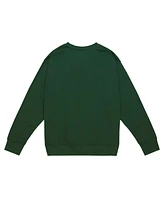 Mitchell & Ness Men's Green Bay Packers Basic Fleece Pullover Sweatshirt