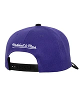 Mitchell & Ness Men's Purple/Black Milwaukee Bucks Underarch Two-Tone Pro Crown Snapback Hat