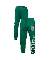 Mitchell & Ness Men's Kelly Green Boston Celtics Hardwood Classics Team Origins Pants
