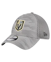 New Era Men's Gray Vegas Golden Knights Active Subtle Camo 39THIRTY Flex Hat
