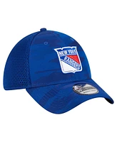 New Era Men's Blue York Rangers Active Subtle Camo 39THIRTY Flex Hat