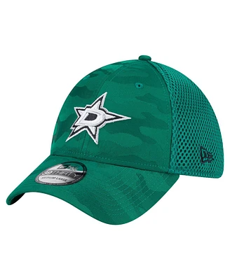 New Era Men's Kelly Green Dallas Stars Active Subtle Camo 39THIRTY Flex Hat