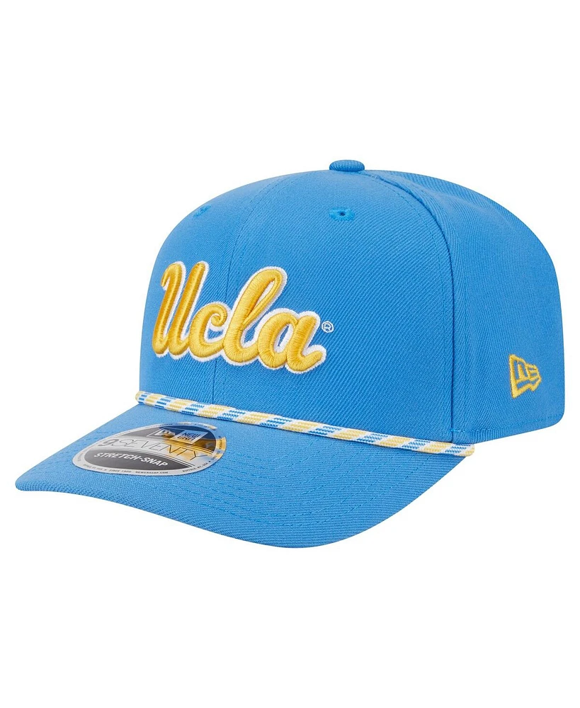 New Era Men's Blue Ucla Bruins Game Day Multi-Rope 9SEVENTY Stretch-Snap Hat