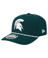 New Era Men's Green Michigan State Spartans Gameday Multi-Rope 9SEVENTY Stretch-Snap Hat