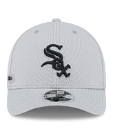 New Era Men's Gray Chicago White Sox 2025 Mlb Clubhouse 9FORTY M-Crown Adjustable Hat