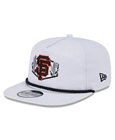 New Era Men's White San Francisco Giants 2025 Spring Training Palm Golfer Adjustable Hat