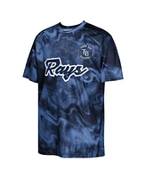 Outerstuff Big Boys and Girls Light Blue/Navy Tampa Bay Rays Pinch Hitter T-Shirt