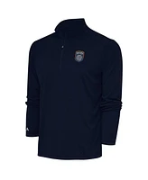 Antigua Men's Navy San Diego Fc Tribute Quarter-Zip Sweatshirt