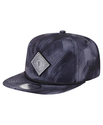 New Era Men's Navy San Francisco Giants Printed Golfer Snapback Hat