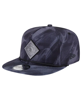 New Era Men's Navy San Diego Padres Printed Golfer Snapback Hat
