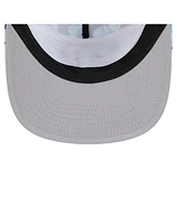 New Era Men's Royal Texas Rangers Adventure Pattern Golfer Trucker Snapback Hat