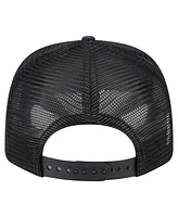 New Era Men's Black Baltimore Orioles Adventure Drinks Pattern 9SEVENTY Stretch-Snap Hat