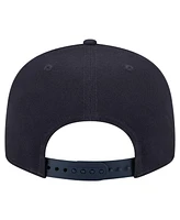 New Era Men's Navy Notre Dame Fighting Irish Adventure Canvas Split Panel 9FIFTY Snapback Hat