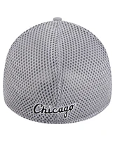 New Era Men's Gray Chicago White Sox Linear 39THIRTY Flex-Fit Hat