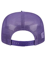 New Era Men's Purple Scooby-Doo Floral Golfer Snapback Hat