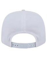 New Era Men's White Rocket Power Rope 9SEVENTY Stretch-Snap Adjustable Hat