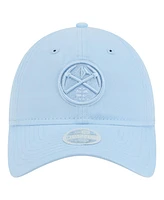 New Era Women's Light Blue Denver Nuggets Colorpack 9TWENTY Adjustable Hat