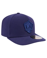 New Era Men's Navy La Galaxy Color Pack A-Frame 59FIFTY Fitted Hat