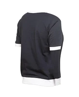 New Era Women's Navy Houston Astros 2025 City Connect Rhinestone V-neck T-Shirt