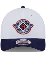 New Era Men's White/Navy Houston Astros 2025 City Connect Batting Practice 9FORTY Adjustable Hat