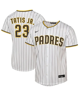 Nike Big Boys and Girls Fernando Tatis Jr. White San Diego Padres Home Replica Player Jersey