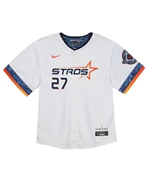 Nike Baby Boys and Girls Jose Altuve White Houston Astros 2025 City Connect Limited Player Jersey