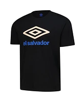 Umbro Men's Black El Salvador National Team Graphic T-Shirt
