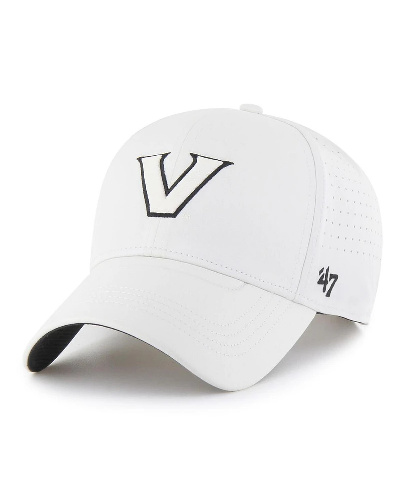 '47 Brand Men's White Vanderbilt Commodores Forward Vent Mvp Adjustable Hat
