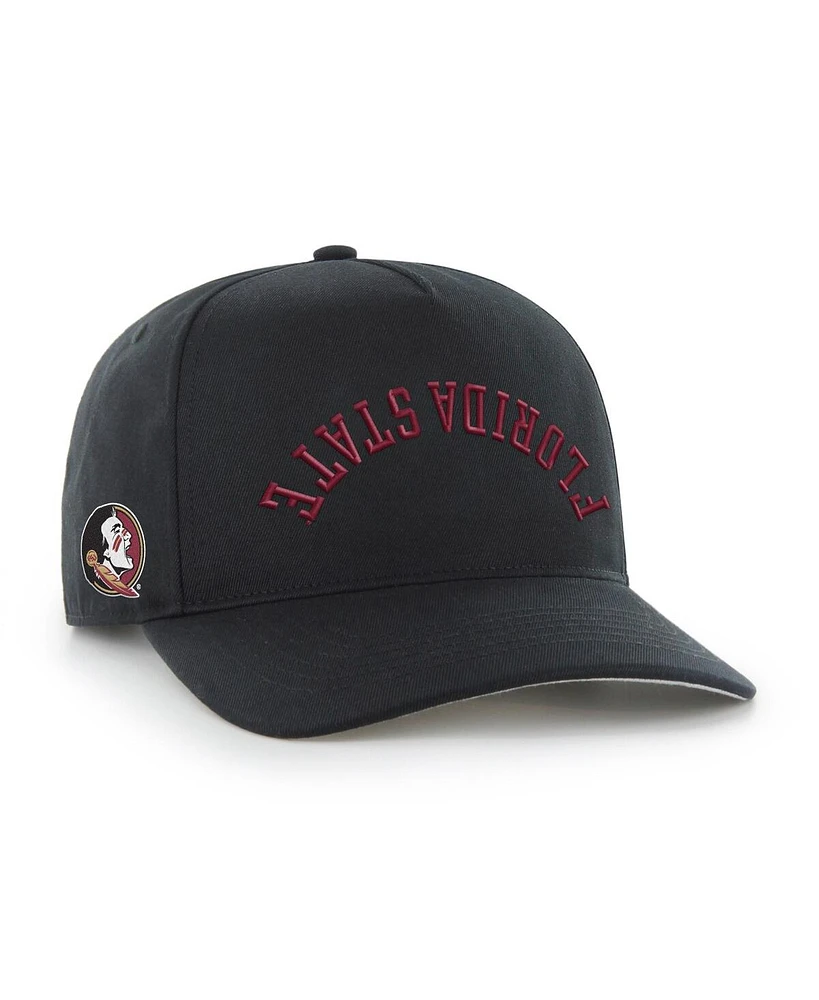 '47 Brand Men's Black Florida State Seminoles Flip Script Hitch Adjustable Hat