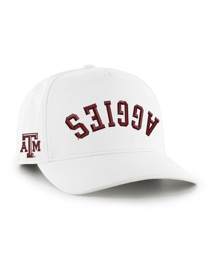 '47 Brand Men's White Texas A & M Aggies Flip Script Hitch Adjustable Hat