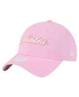 New Era Women's Pink Baltimore Orioles Mother's Day 9TWENTY Adjustable Hat