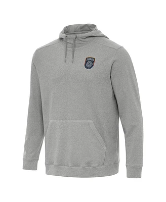 Antigua Men's Heather Gray San Diego Fc Cloud Pullover Hoodie