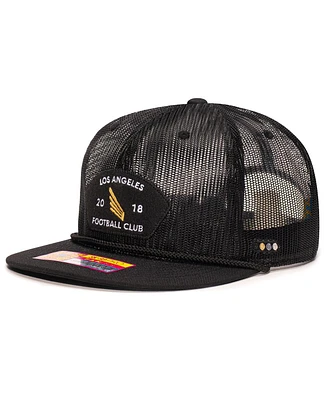 Fan Ink Men's Black Lafc Beach Bum Snapback Hat