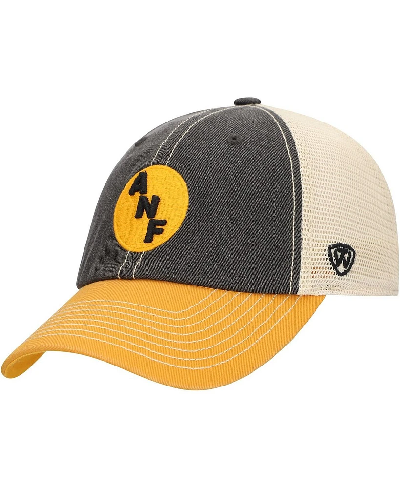 Top of the World Men's Black/Gold Iowa Hawkeyes Off Road Adjustable Trucker Hat