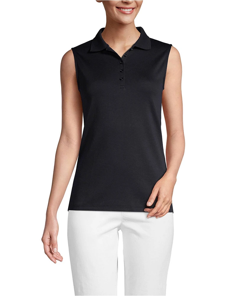 Lands' End Petite Supima Cotton Polo