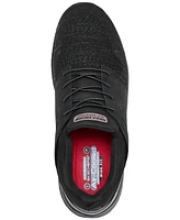 Skechers Men's Work Slip-Resistant: Delson 3.0 - Oteron Wide-Width Casual Sneakers from Finish Line