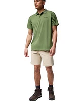 Columbia Mens Utilizer Polo With Carter Crest Short Columbia Tree Flag Mesh Snapback Ball Cap