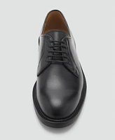 Mango Men's Leather Suit Shoes
