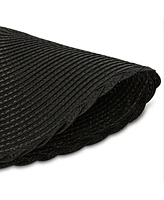 Dainty Home Braided 15" Round Woven Placemats Set of 6 - Durable, Reversible & Non-Slip Table Mats