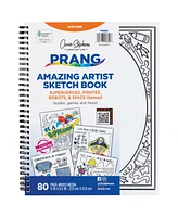 Prang Amazing Artists Sketch Book, Pack of 3
