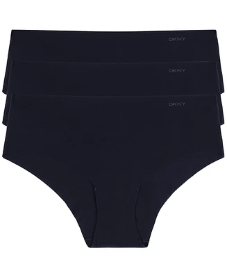 Dkny Women's Litewear Cut Anywear Hipster Underwear 3 Pack